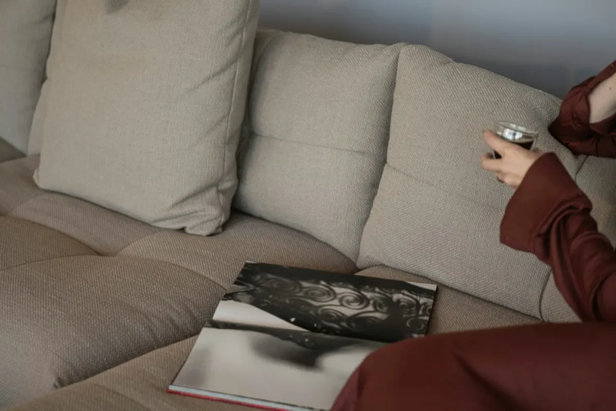 Removing coffee from a sofa — what to do?